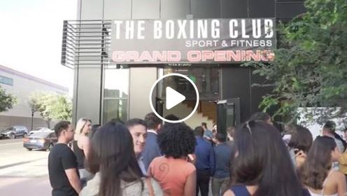 Boxing Club Grand Opening Video